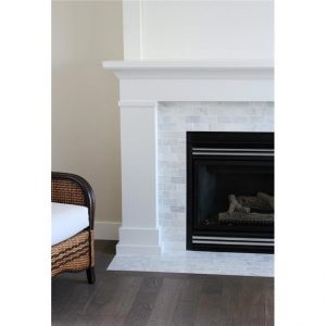 Pearl Mantels 525-48 48 in. The Mike Fireplace Mantel Mdf Paint
