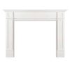 Pearl Mantels 540-56 56 in. The Marshall MDF Fireplace Mantel - White