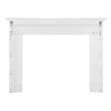 Pearl Mantels 540-56 56 in. The Marshall MDF Fireplace Mantel - White 8