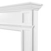 Pearl Mantels 540-56 56 in. The Marshall MDF Fireplace Mantel - White 9