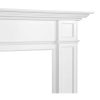 Pearl Mantels 540-56 56 in. The Marshall MDF Fireplace Mantel - White 10
