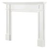 Pearl Mantels 540-56 56 in. The Marshall MDF Fireplace Mantel - White 11