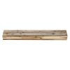 Pearl Mantels Acacia 60 in. Distressed Fireplace Mantel Shelf 16