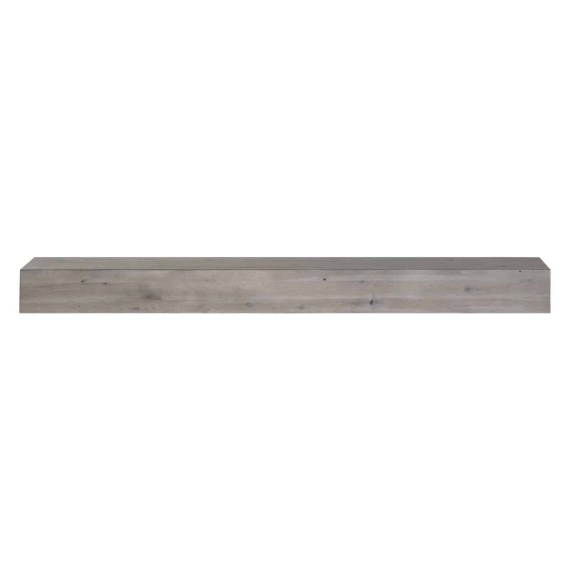 Pearl Mantels Acacia 60 in. Distressed Fireplace Mantel Shelf