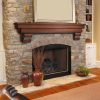 Pearl Mantels Auburn Traditional Fireplace Mantel Shelf 20