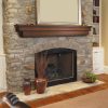Pearl Mantels Auburn Traditional Fireplace Mantel Shelf 12