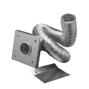 PelletVent Pro 3" Pellet Chimney Pipe Aluminum Fresh Air Intake Kit