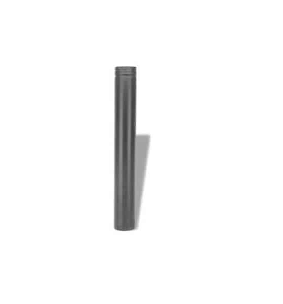 PelletVent Pro 4" Pellet Chimney Straight Black Pipe - 60"