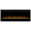 Pemberly Row 50" Wall Mount Electric Insert Fireplace in Black