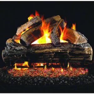 Peterson Gas Logs 30-inch Split Oak Logs Only No Burner