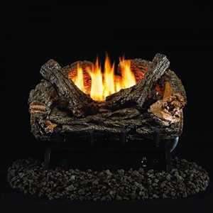 Peterson Real Fyre 16-inch Valley Oak Log Set With Vent-free Natural Gas Ansi Certified 20