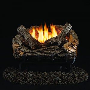Peterson Real Fyre 16-inch Valley Oak Log Set With Vent-free Natural Gas Ansi Certified 9
