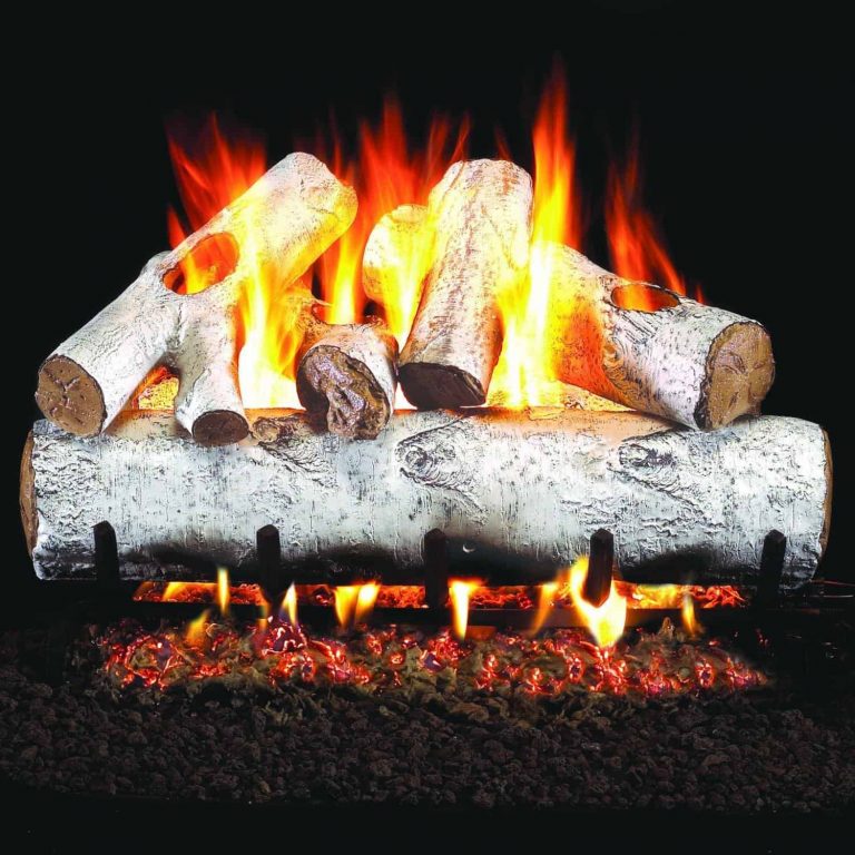 Barton 18 Inch Fireplace Log Grate Split Oak Vent Free Natural Gas Ansi