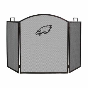 Philadelphia Eagles Imperial Fireplace Screen - Brown
