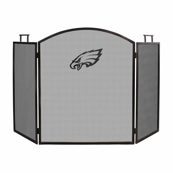 Philadelphia Eagles Imperial Fireplace Screen - Brown