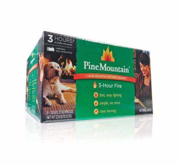 Pine Mountain 6-Pack 3-Hour Firelogs Easy Lighting 2