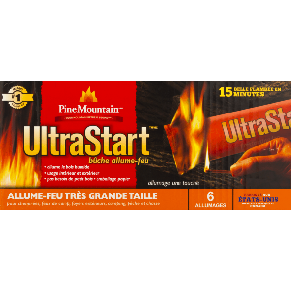 Pine Mountain UltraStart Firestarter Logs 6-Pack 5