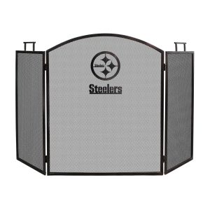 Pittsburgh Steelers Imperial Fireplace Screen - Brown