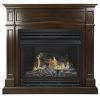 Pleasant Hearth 46 in. Natural Gas Full Size Cherry Vent Free Fireplace System 32,000 BTU 7