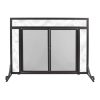Pleasant Hearth FA183S-L Manchester Fireplace Screen (Large Size)