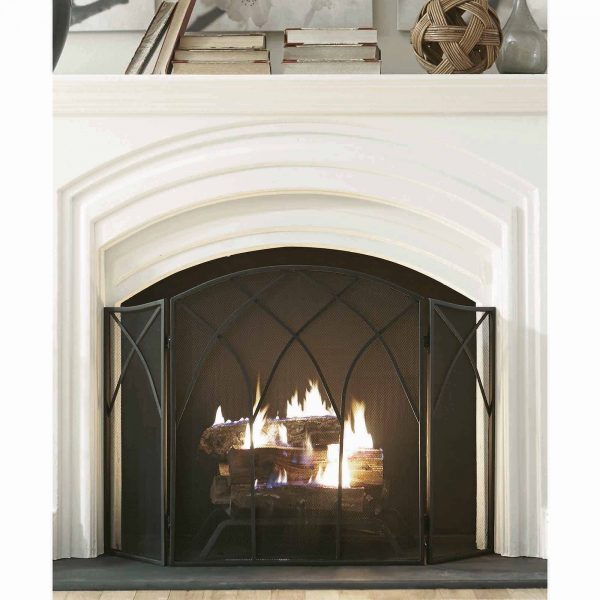Pleasant Hearth Gothic Fireplace Screen
