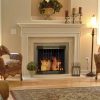 Pleasant Hearth Grandior Bay Fireplace Screen and Bi-Fold Track-Free Elegant Clear Glass Doors - Antique Brass 2