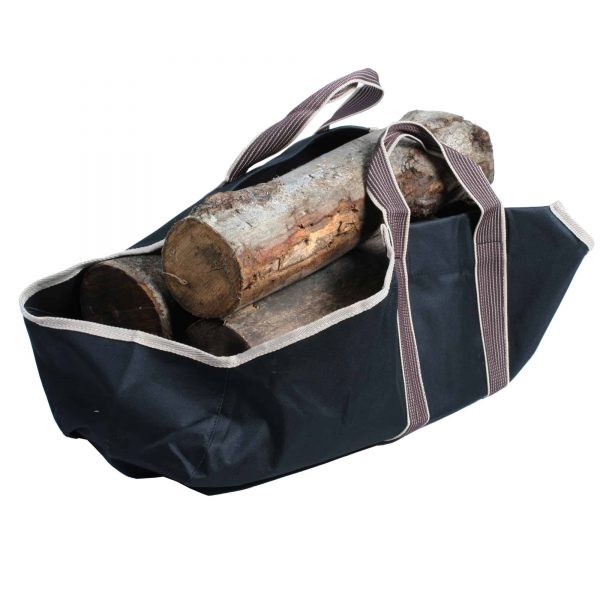 Portable Canvas Heavy Duty Log Carrier Makes Moving Logs Easy By Kodiak