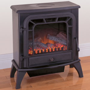 ProCom Electric Stove Fireplace - Black Finish - Model V50HYLD