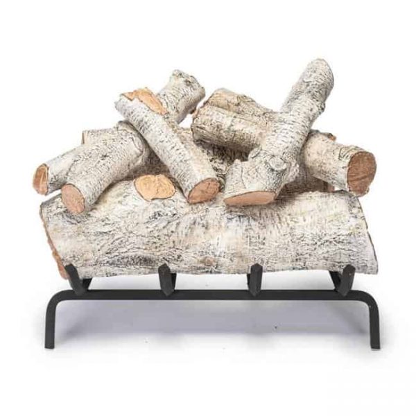 Products 18 in. Mountian Birch Vented Log Set