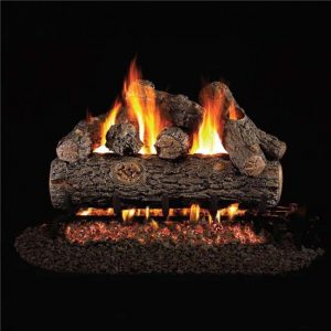 Products 24 in. Golden Oak Designer Plus Vented Log Set