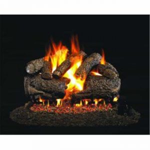 Products 30 in. G10 Series Charred Frontier Oak Vent Free Log Set