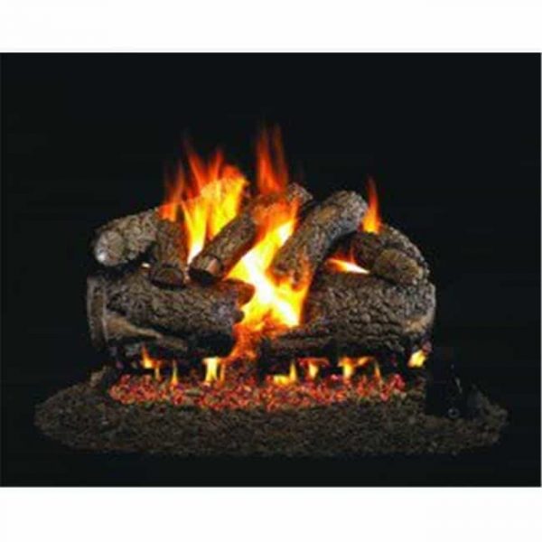 Products 30 in. G10 Series Charred Frontier Oak Vent Free Log Set