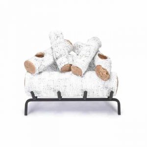 Products 30 in. White Birch Vented Log Set