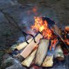 Pure Garden Fire Pit Log Grabber Tongs, Steel, Heavy Duty 10