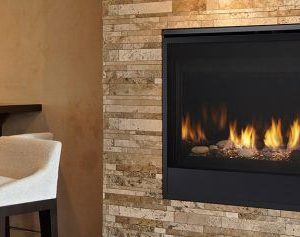 Quartz 36" Top/Rear DV Fireplace w/IntelliFire Ignition - NG