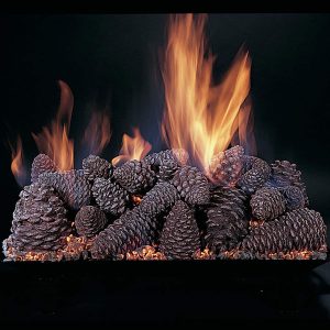 Rasmussen Pine Cones Gas Logs