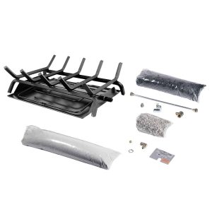 Rasmussen See-Through Custom Embers Pan Burner and Grate Kit