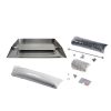 Rasmussen Stainless Steel Custom Embers Pan Vented Fireplace Burner Kit