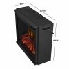 Real Flame VividFlame Electric Firebox in Black 29