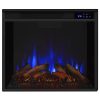 Real Flame VividFlame Electric Firebox in Black 22
