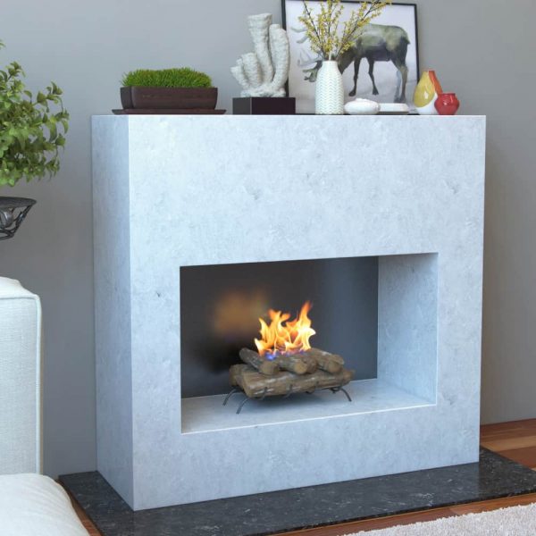 Regal Flame Convert to Ethanol Fireplace Log Set with Burner Insert from Gel or Gas Logs 3