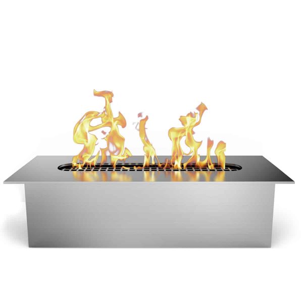 Regal Flame EBS5005 SLIM 8in Bio Ethanol Fireplace Burner Insert - .5 Liter