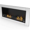 Regal Flame ER8001-EF 43 in. Fargo Ventless Built In Recessed Bio Ethanol Wall Mounted Fireplace 8