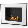 Regal Flame ER8004 Austin 32 in. Ventless Built-In Recessed Bio Ethanol Wall Mounted Fireplace 6