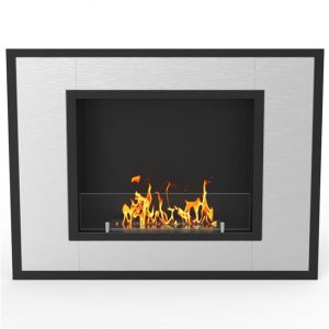 Regal Flame ER8004 Austin 32 in. Ventless Built-In Recessed Bio Ethanol Wall Mounted Fireplace