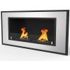 Regal Flame ER8014 Cynergy 43 in. Ventless Built-In Recessed Bio Ethanol Wall Mounted Fireplace 3