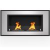 Regal Flame ER8014 Cynergy 43 in. Ventless Built-In Recessed Bio Ethanol Wall Mounted Fireplace