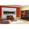 Regal Flame ER8017 Cynergy 72 in. Ventless Built-In Recessed Bio Ethanol Wall Mounted Fireplace 9