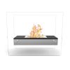 Regal Flame ET7008BK-EF Vista Tabletop Portable Bio Ethanol Fireplace in White 3