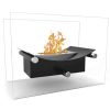 Regal Flame ET7012BLK Arkon Tabletop Portable Bio Ethanol Fireplace in Black